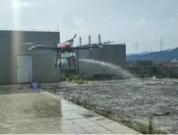 Aerial Cleaning UAV